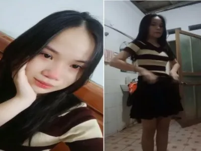 Khánh Huyền phát khóc khi bị lộ clip