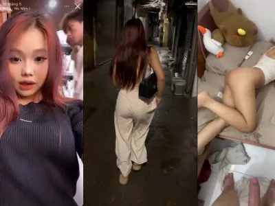 Qua phòng em chơi mà anh chơi sướng quá em chảy ướt hết giường